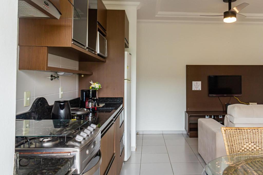  Apartamento 4 hóspedes nos Ingleses do Rio Vermelho