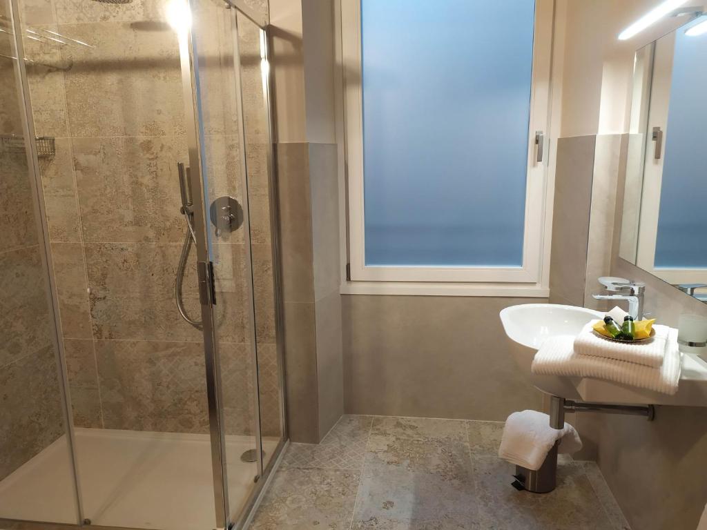 Kúpeľňa v ubytovaní Corte Trento