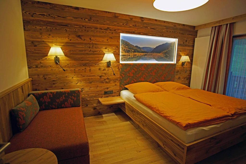 Postel nebo postele na pokoji v ubytování Haus Zauner