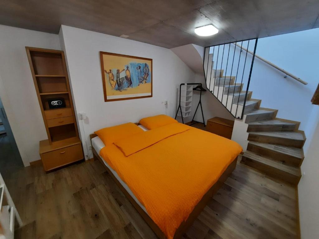 Postel nebo postele na pokoji v ubytování B&B Cà Nosa