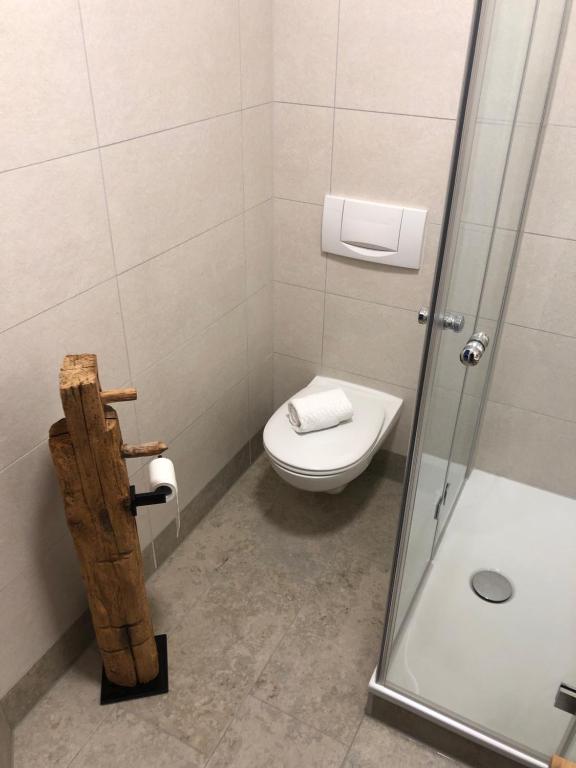 Koupelna v ubytování Gasthof Zur Post