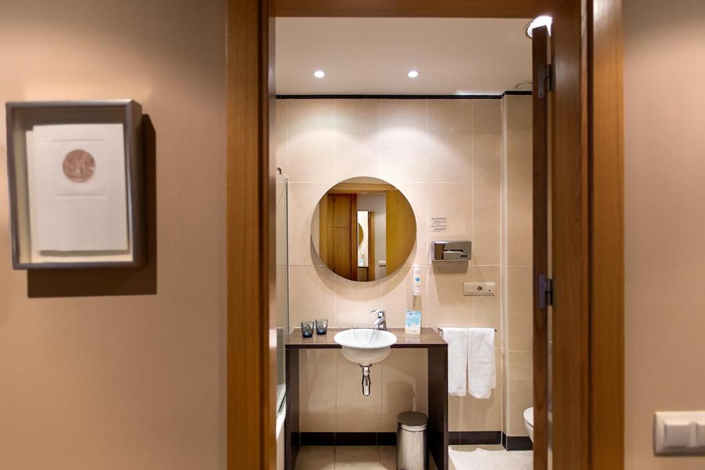 Kúpeľňa v ubytovaní Hotel Salamanca Montalvo