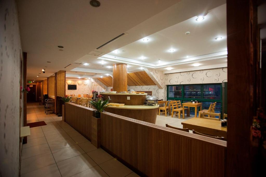 Posezení v ubytování Yiwu Luckbear Hotel
