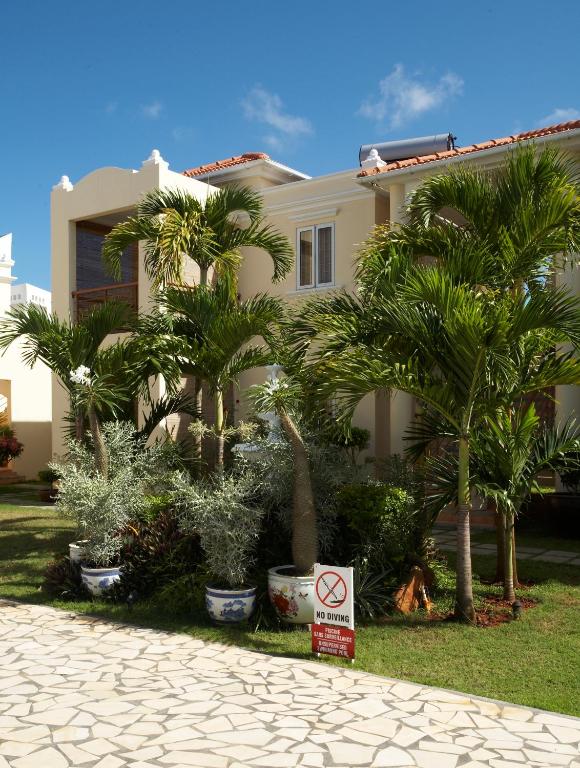 Zahrada ubytování La Pointe Villas