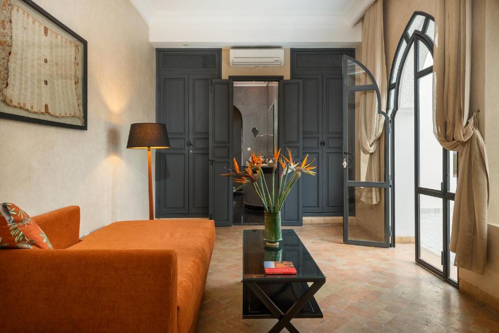 Oleskelutila majoituspaikassa Riad D'ari