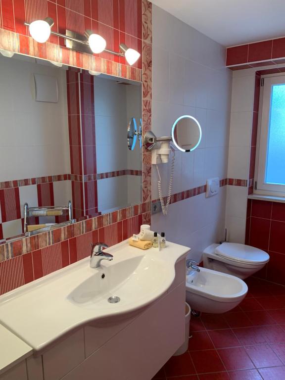 Kúpeľňa v ubytovaní Apartments Soval