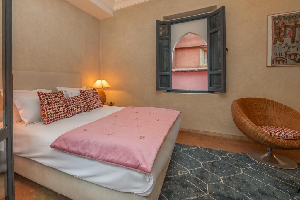 Vuode tai vuoteita majoituspaikassa Riad D'ari