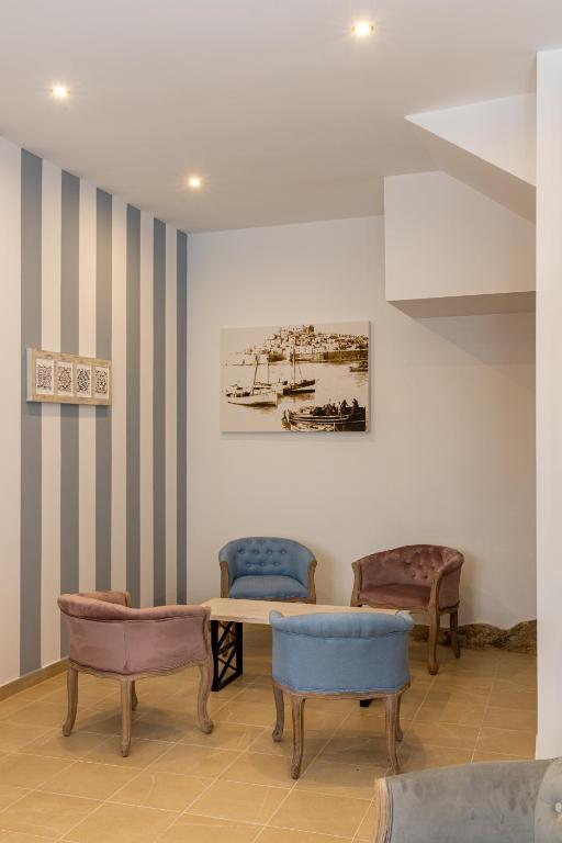 Posezení v ubytování Hostal Peñiscola