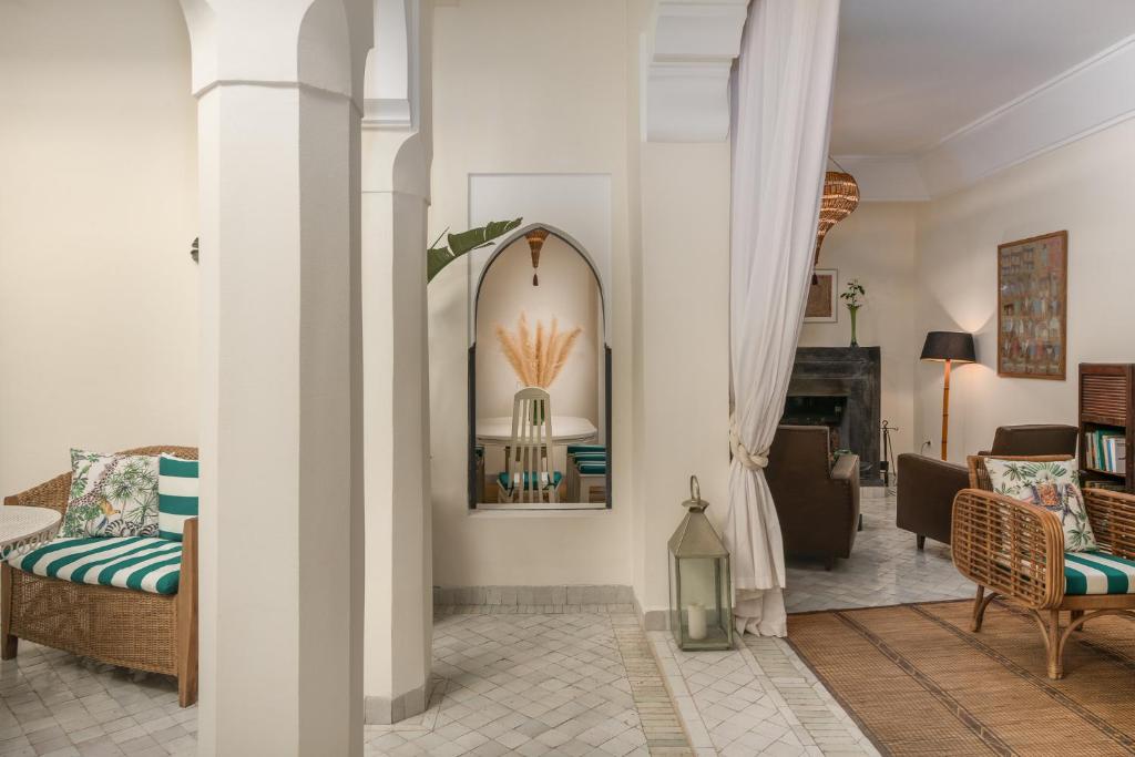 Vuode tai vuoteita majoituspaikassa Riad D'ari