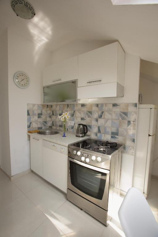 Kuchyň nebo kuchyňský kout v ubytování Apartment Top Center Lucia -Split Center- 7 Guests