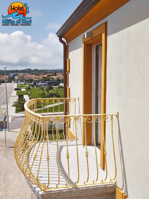 Balkón nebo terasa v ubytování Hotel Muita di Mari