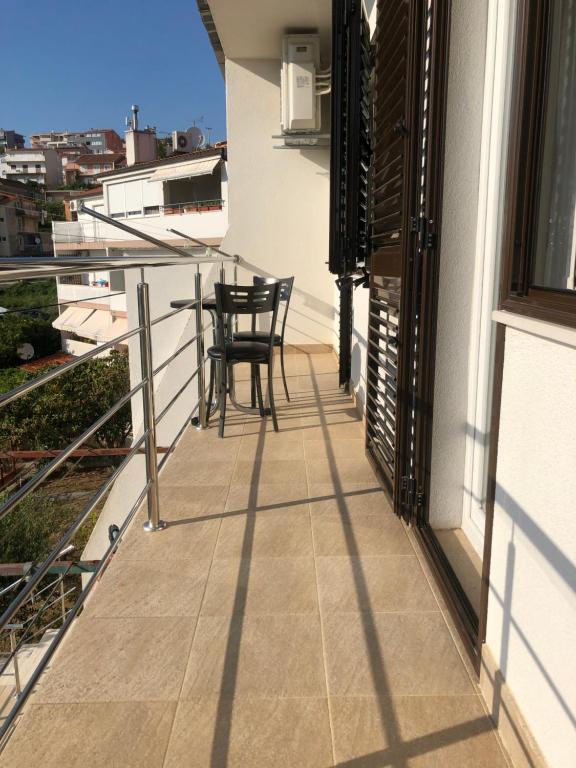 Balkón nebo terasa v ubytování Dalmatia Apartments