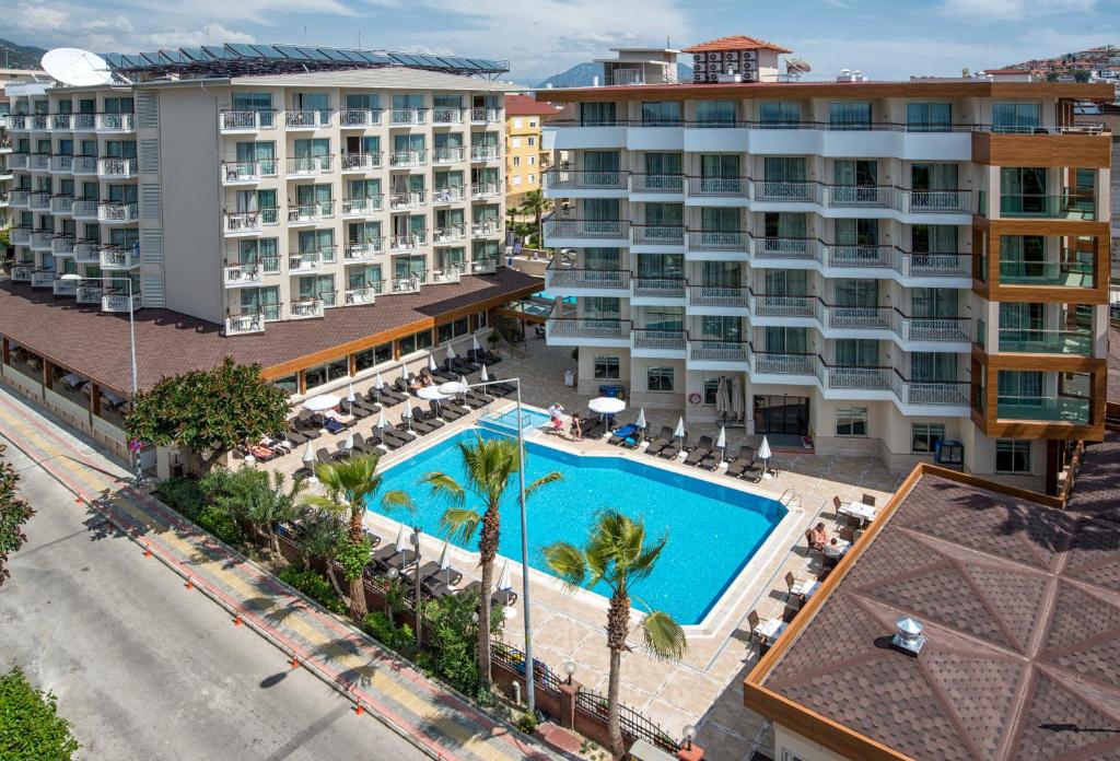 Bazén v ubytování Riviera Hotel & Spa nebo v jeho okolí
