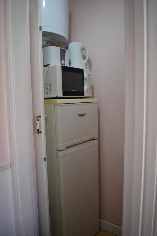 Kuchnia lub aneks kuchenny w obiekcie Malomszeg Apartman 2
