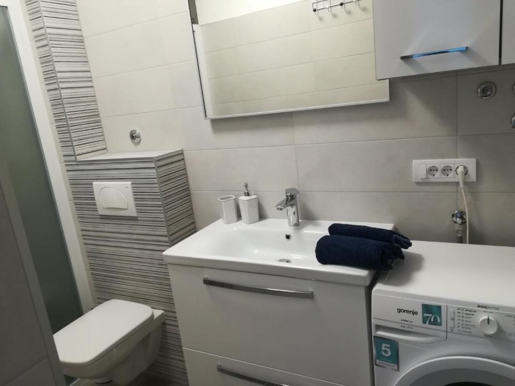 Łazienka w obiekcie Apartmani Manuela