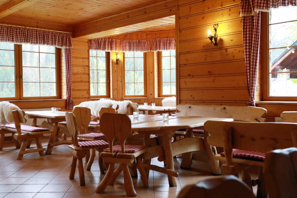 Restaurace v ubytování Penzion Bawaria