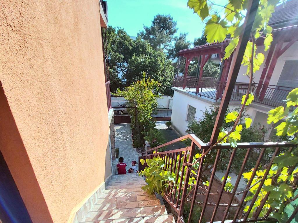 Balkón nebo terasa v ubytování Apartman Arija-Pino