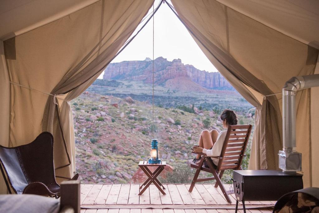 Under Canvas Zion - Stargazer Con Tenda Per Bambini