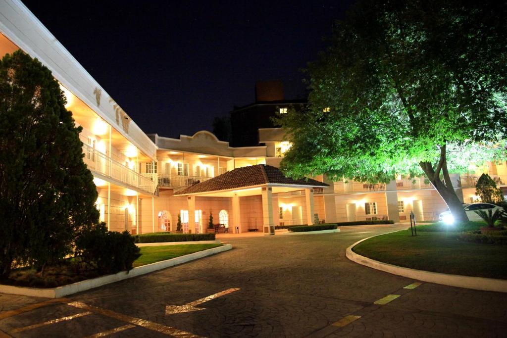 Budova, kde se aparthotel nachází