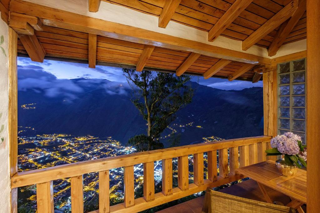 Balkón nebo terasa v ubytování Luna Volcán, Adventure SPA - formerly Luna Runtún
