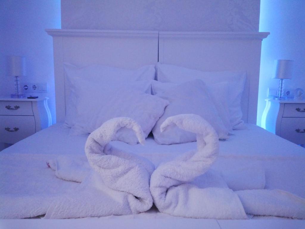 Posteľ alebo postele v izbe v ubytovaní Bed&Breakfast Andio