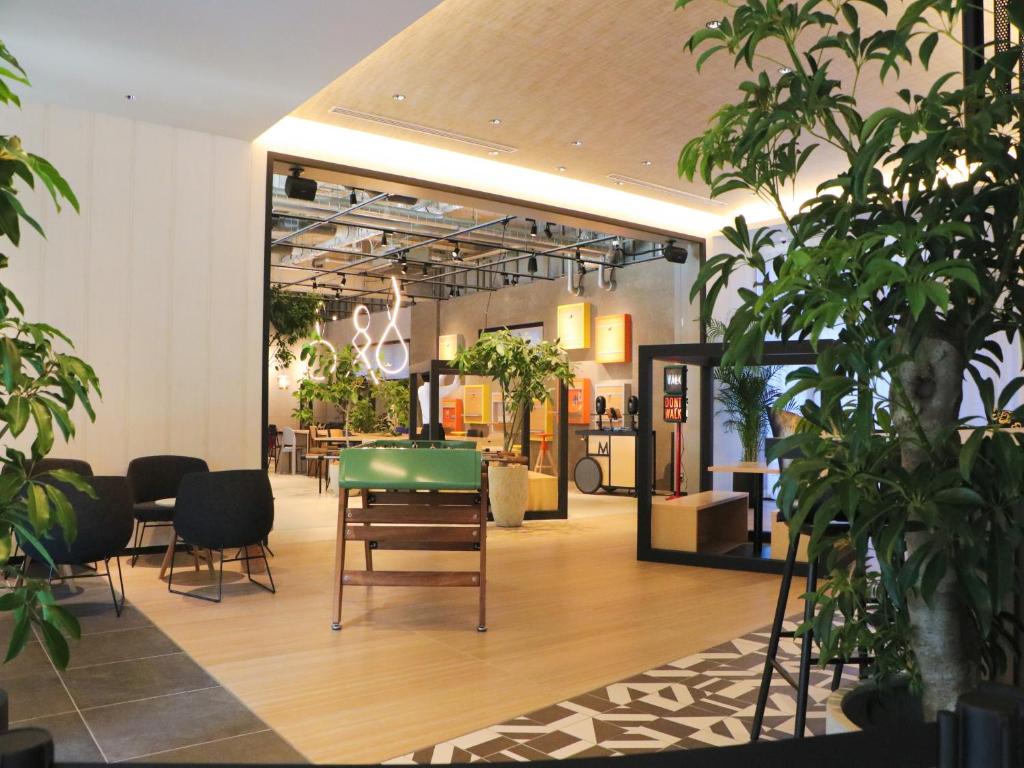 Posezení v ubytování Hotel The M's Kyoto