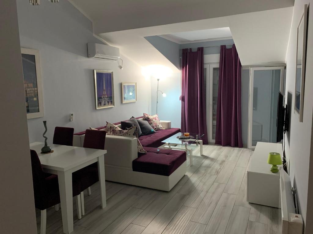 Posezení v ubytování Apartments MM