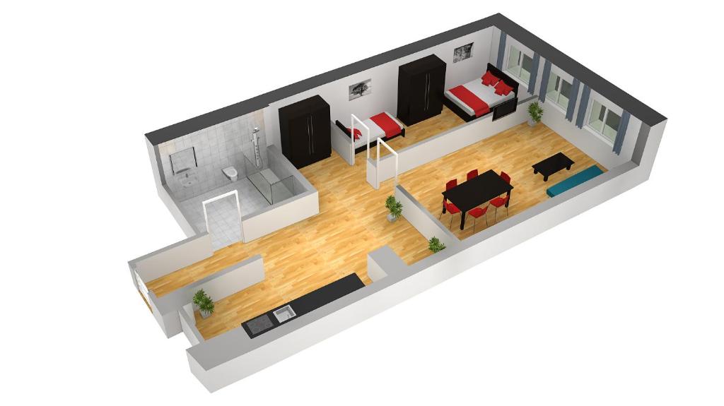 HITrental Chapel Bridge Apartments - Apartamento De Una Habitación D