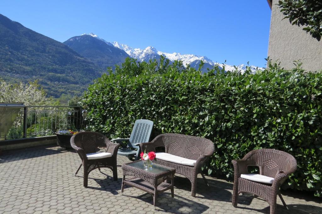 Nespecifikovaný výhled na hory nebo výhled na hory při pohledu z bed and breakfast
