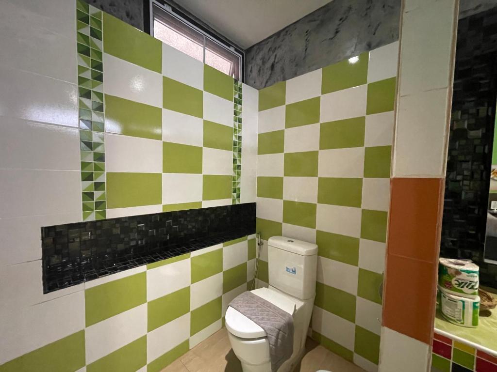 Koupelna v ubytování AC 2 Resort