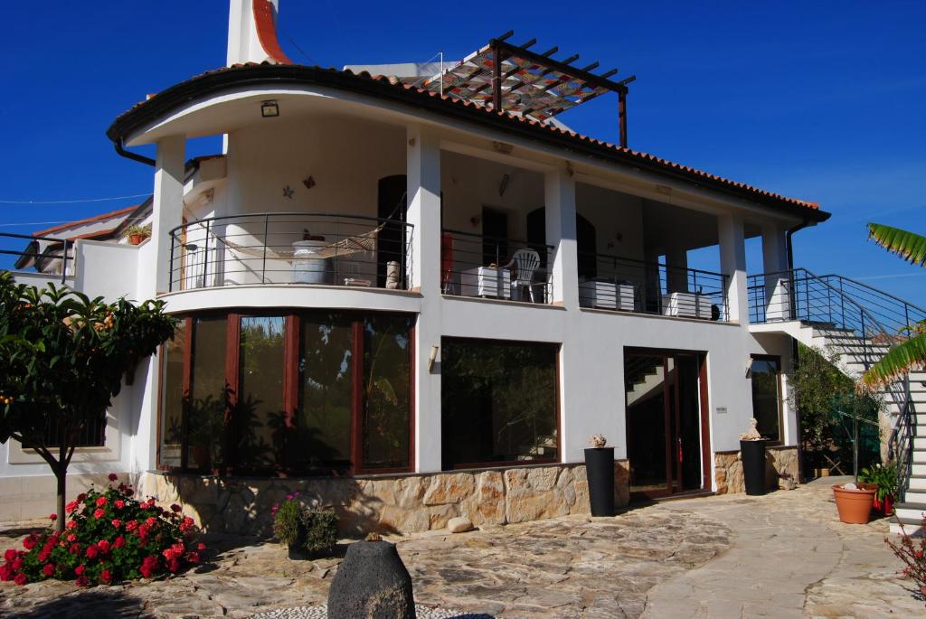 Budova, kde se bed and breakfast nachází
