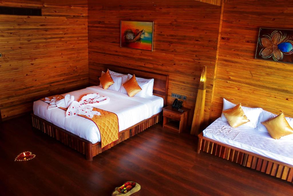 Кровать или кровати в номере De Foret