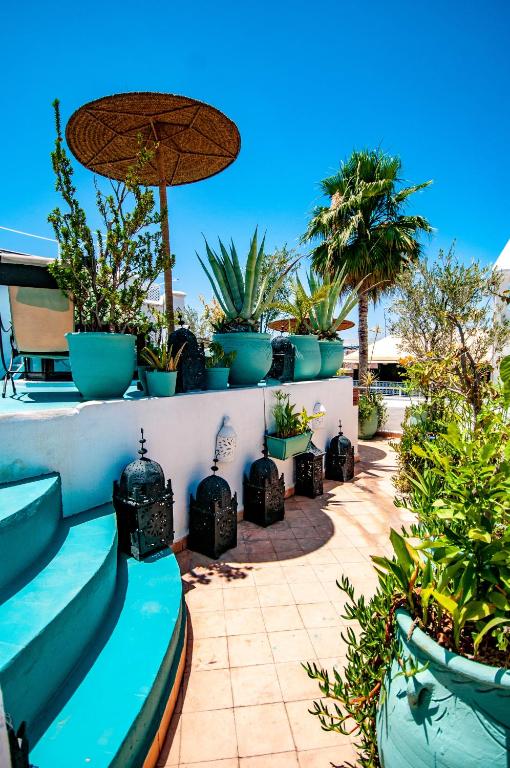 Zahrada ubytování Hotel & Spa Riad Dar El Aila