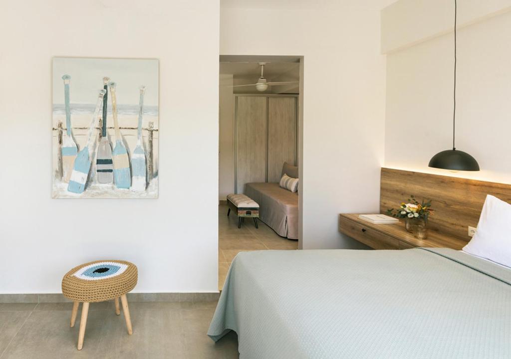 Postel nebo postele na pokoji v ubytování Soleado Luxury Villas