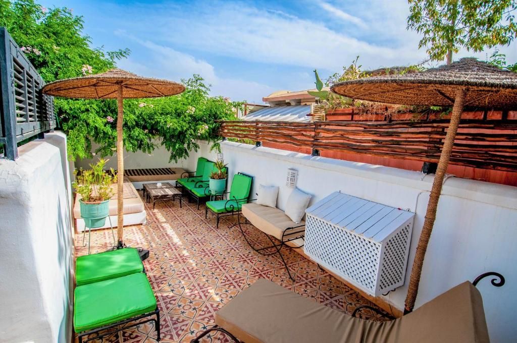 Posezení v ubytování Hotel & Spa Riad Dar El Aila