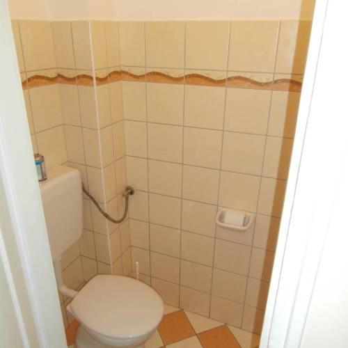 Kúpeľňa v ubytovaní Apartman Ráchegy
