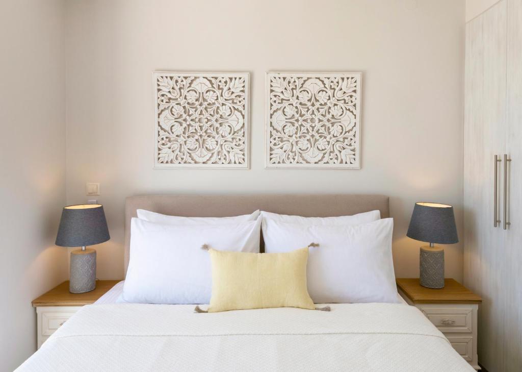Postel nebo postele na pokoji v ubytování Soleado Luxury Villas