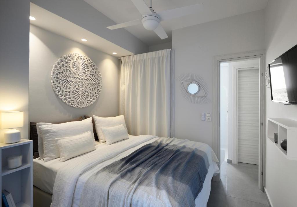 Postel nebo postele na pokoji v ubytování Soleado Luxury Villas