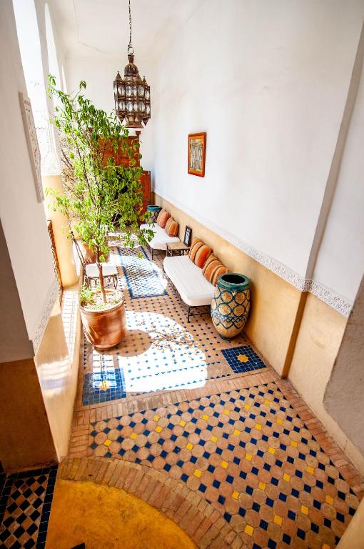 Posezení v ubytování Hotel & Spa Riad Dar El Aila