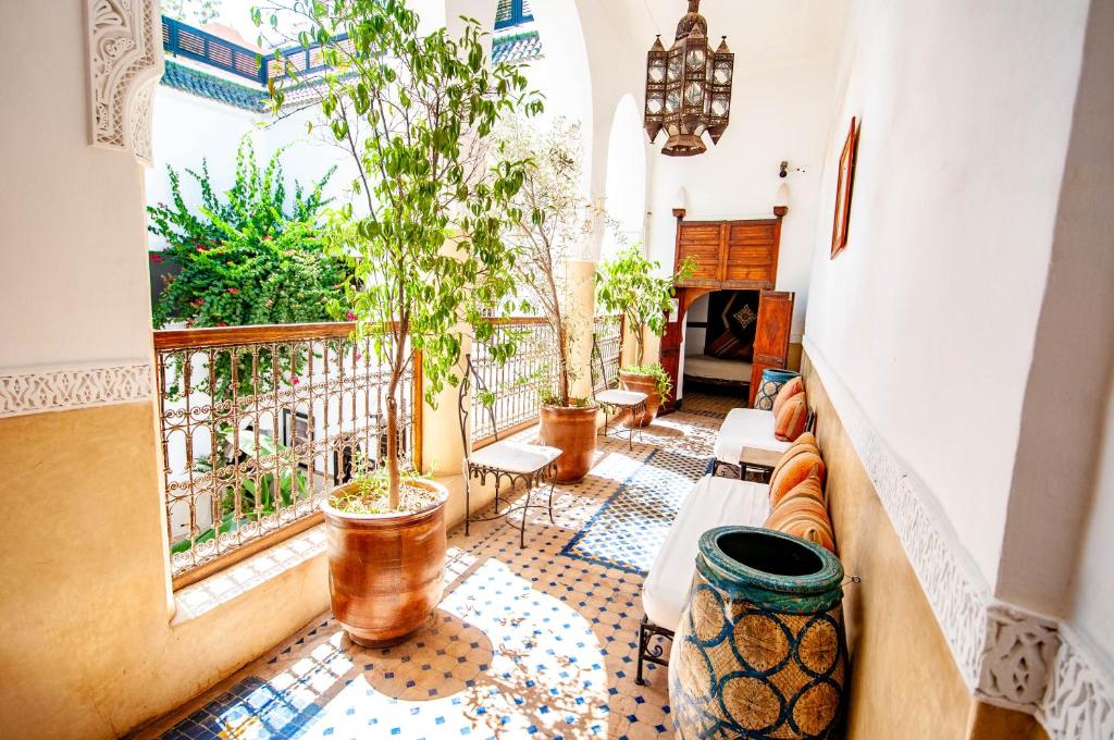 Posezení v ubytování Hotel & Spa Riad Dar El Aila