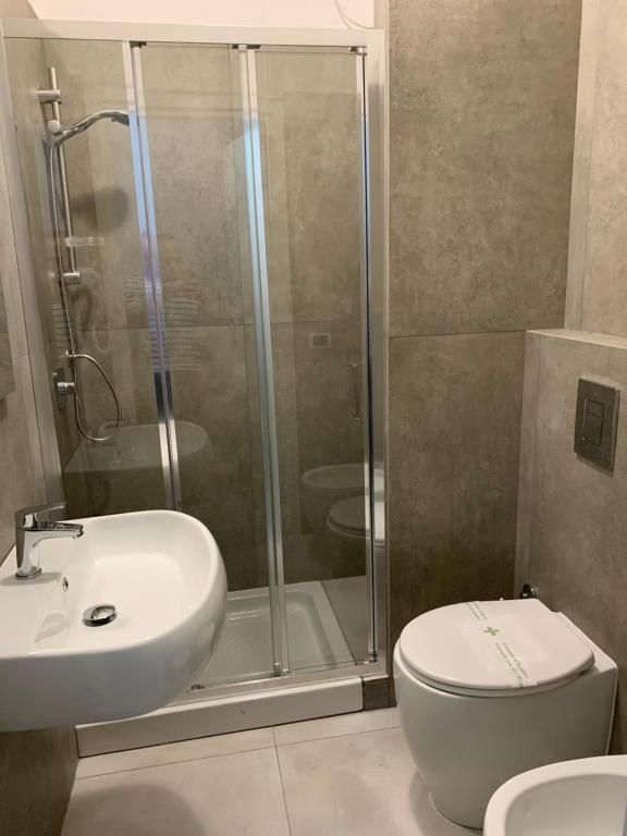Kúpeľňa v ubytovaní Hp Fly Hotel Bologna