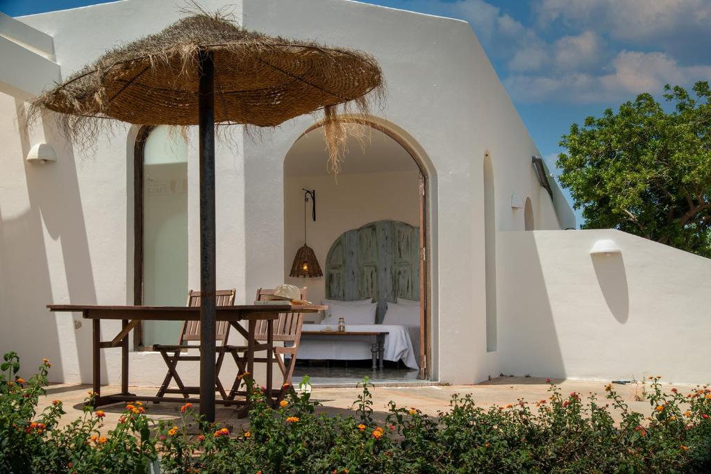 A patio or other outdoor area at Finca Maltes San José