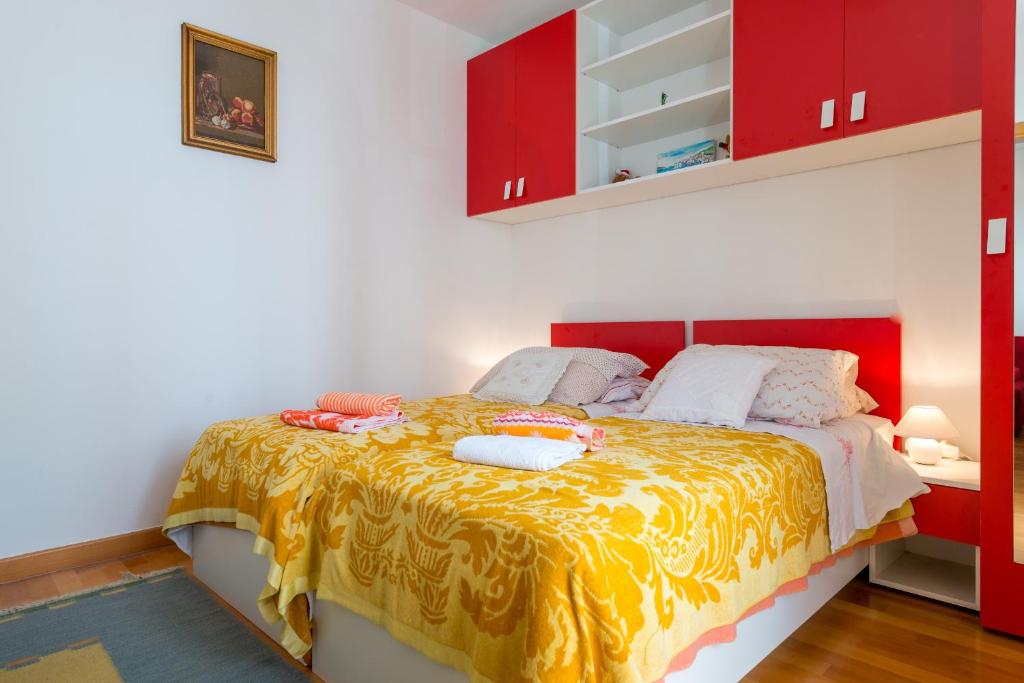 Cama o camas de una habitación en Apartment Roberto