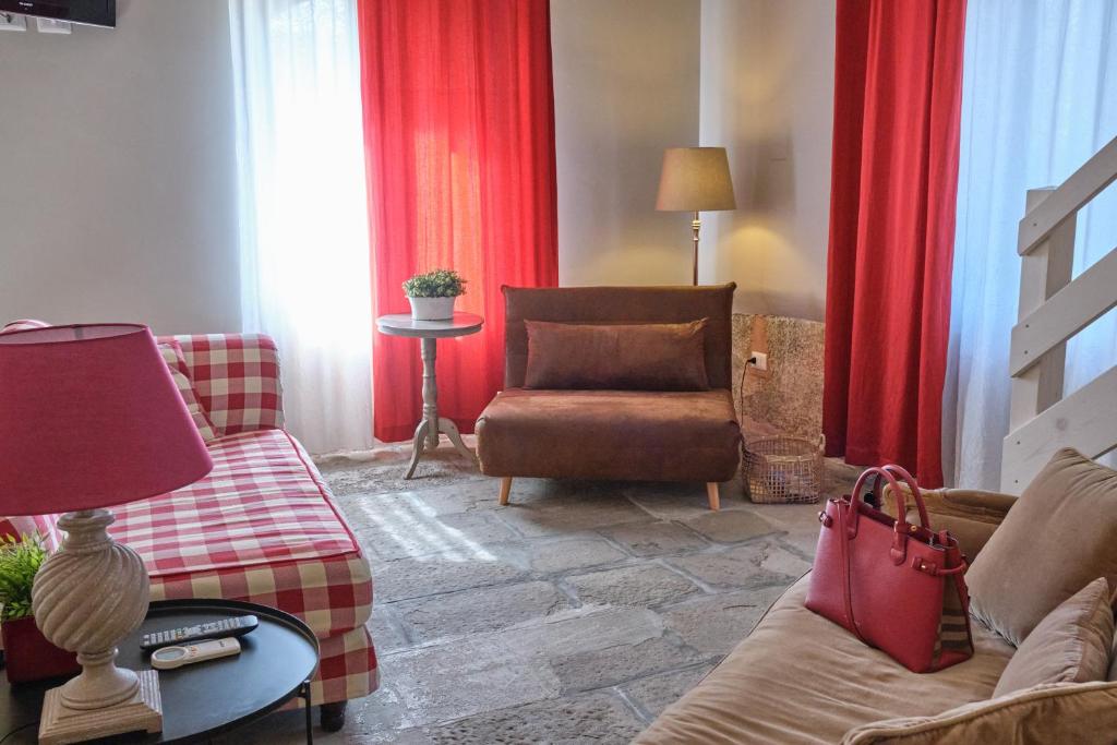 Posezení v ubytování Tenuta EDONE' Country House