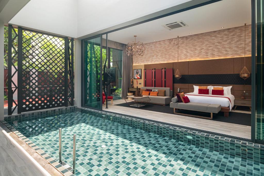 The Gems Mining Pool Villas Pattaya - Ruby Villa De Piscina De Tres Dormitorios