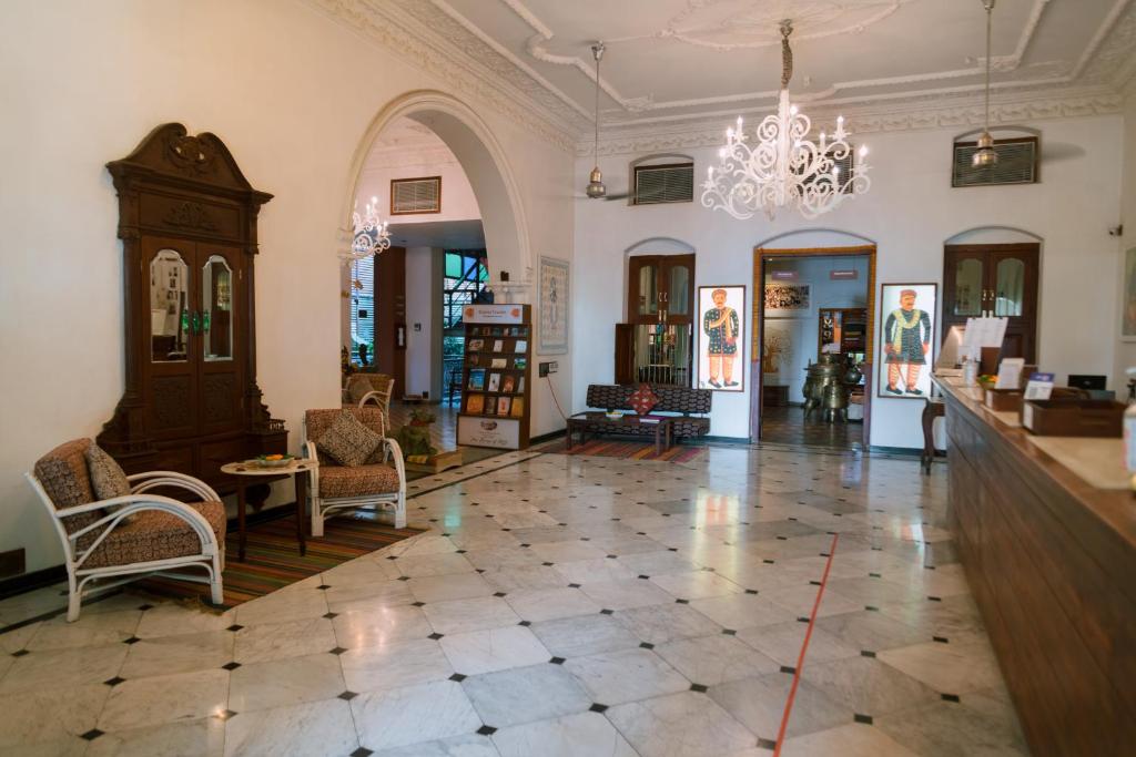 Vstupní hala nebo recepce v ubytování The House of MG-A Heritage Hotel, Ahmedabad