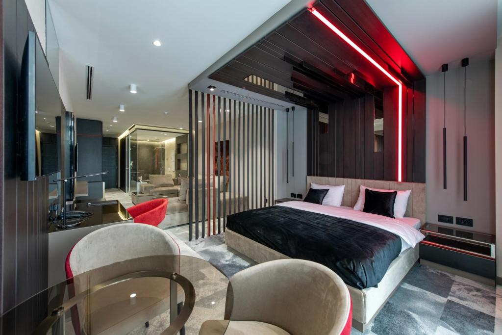 Posezení v ubytování Hotel Ženeva Lux