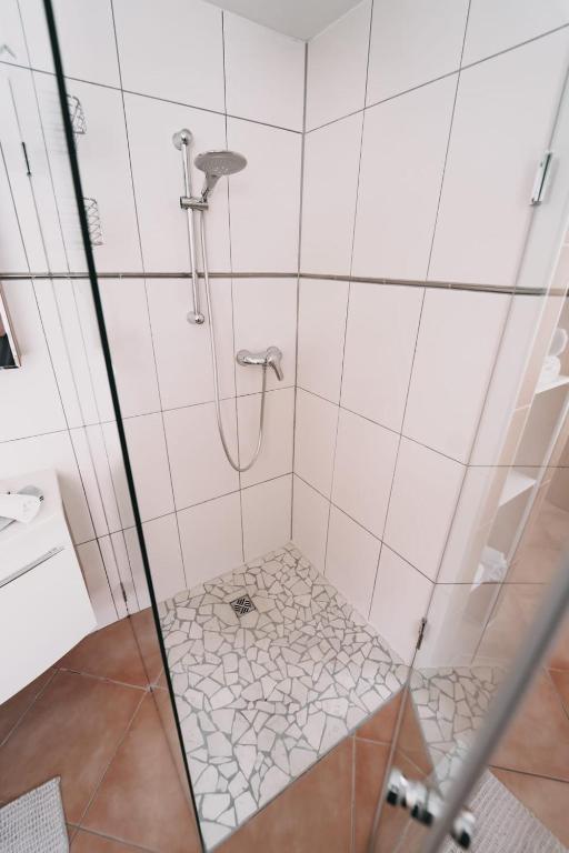 Koupelna v ubytování Haus NIEDERREITER