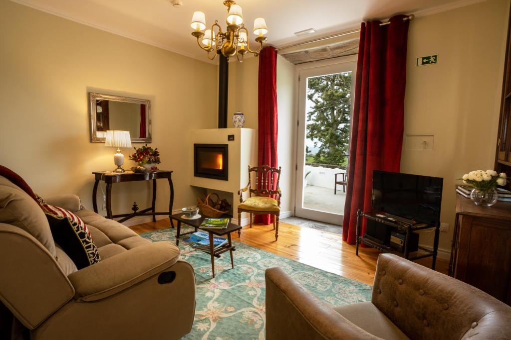 Posezení v ubytování Tradicampo Eco Country Houses