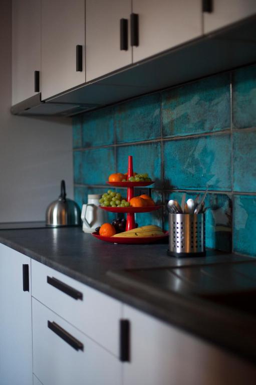 Kuchyňa alebo kuchynka v ubytovaní Apartament przy Katedrze
